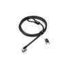 Kensington MicroSaver 2.0 Keyed Ultra Laptop Lock Master Keyed - Security cable lock - silver