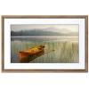 MEURAL 21,5 Zoll (55 cm) Leinwand, dunkler Holzrahmen (Walnuß)