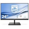 Philips E-line 245E1S - LED-Monitor - 61 cm (24") (23.8" sichtbar) - 2560 x 1440 QHD @ 75 Hz - IPS - 250 cd / m² - 1000:1 - 4 ms - HDMI, VGA, DisplayPort - Textured Black