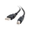 Kabel / 2 m USB 2,0 A / B Black