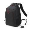 DICOTA - Notebook-Rucksack - 39.6 cm (15.6") - Schwarz - mit schnurlose optische Maus