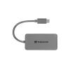 Transcend HUB2C - Hub - 4 x USB 3.1 Gen 1 - Desktop