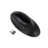 Kensington Pro Fit Ergo Wireless Mouse - Maus - ergonomisch - 5 Tasten - kabellos - 2.4 GHz, Bluetooth 4.0 LE - kabelloser Empfänger (USB) - Schwarz - retail