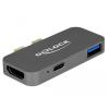 Mini Dockingstation für Macbook mit 5K Delock