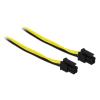 Delock - Stromkabel - 4-polig Micro-Fit (M) zu 4-polig Micro-Fit (M) - 50 cm