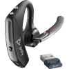 Poly Voyager 5200 UC - Headset - im Ohr - Bluetooth - kabellos, kabelgebunden - Adapter USB-A via Bluetooth - Schwarz - Zertifiziert für Microsoft Teams - Replaces Poly SKU 206110-101