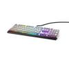 Alienware AW510K - Tastatur - Hintergrundbeleuchtung - USB - Tastenschalter: CHERRY MX Low Profile Red - Lunar Light - für Alienware Area-51, Aurora, Aurora R10, Aurora R9, M15, M17, G5 5090, XPS 8940