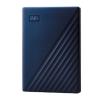 WD My Passport for Mac WDBA2F0040BBL - Festplatte - verschlüsselt - 4 TB - extern (tragbar) - USB 3.2 Gen 1 - 256-Bit-AES - Mitternachtsblau
