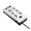 Eaton Protection Box 6 USB DIN - Überspannungsschutz - AC 220-250 V - 2500 Watt - Ausgangsanschlüsse: 6 - weiß