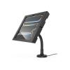 Compulocks iPad Pro M4 13" (2024), Apex Secured Enclosure Wall Mount - Befestigungskit (Gehäuse, Aufstellung) - freiliegende Front- / Rückkamera und Sensoren - für Tablett - verriegelbar - Metallrahmen - Schwarz - Bildschirmgröße: 33 cm (13") - Montage