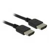 Premium HDMI Kabel 4K 60 Hz ultraflexibel 2 m Delock