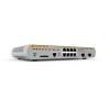 Allied Telesis AT x230-10GT - Switch - L2+ - managed - 8 x 10 / 100 / 1000 + 2 x Gigabit SFP - Desktop, an Rack montierbar