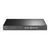 16-Port Gigabit PoE+ Easy Smart Switch, 16 Gigabit RJ45 Ports, 2 SFP Slots, 802.3at / af, 192W PoE Power, 1U 19-inch Rack-mountable St