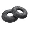Poly - Ohrpolster für drahtloses Headset - Kunstleder - Schwarz (Packung mit 2) - Replaces Poly SKU 87229-01