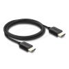 Delock Koaxiales High Speed HDMI Kabel 8K 60 Hz 48 Gbps mit Geflechtmantel 2 m
