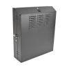 Eaton Tripp Lite Series 6U Wall Mount Low Profile Secure Rack Enclosure Cabinet Vertical - Schrank Netzwerkschrank - geeignet für Wandmontage - Schwarz - 6U - 48.3 cm (19")