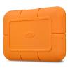 LaCie Rugged SSD STHR1000800 - SSD - verschlüsselt - 1 TB - extern (tragbar) - USB 3.1 Gen 2 / Thunderbolt 3 (USB-C Steckverbinder) - Self-Encrypting Drive (SED)