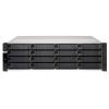 QNAP ES1686DC - NAS-Server - 16 Schächte - Rack - einbaufähig - SAS 12Gb / s - RAID 0, 1, 5, 6, 10, JBOD, 5 Hot Spare, 6 Hot Spare, 10-Hot-Spare, 1 Hot-Spare - RAM 96 GB - Gigabit Ethernet / 10 Gigabit Ethernet - iSCSI Support - 3U