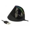 MAUS ergonomisch vertikal optisch 5-Tasten Rechtshänder USB-A Delock RGB Touch