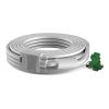 5 m Modularer AV-Frontplattenkabel - vorab konfektioniertes Techconnect VGA-Kabel - Ferritkern - Phoenix (m) zu VGA (m) - 28 AWG - Außendurchmesser 8 mm - weiß