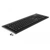 USB Tastatur 2,4 GHz kabellos schwarz (Water-Drop )