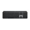Logitech Master Series MX Keys S for Mac - Tastatur - full size - hinterleuchtet - kabellos - Bluetooth LE - QWERTZ - Deutsch - Space-grau