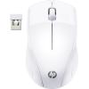 HP 220 - Maus - 3 Tasten - kabellos - 2.4 GHz - kabelloser Empfänger (USB) - Schneeweiß - CTO - für HP 27, ENVY Laptop 13, 17, Laptop 14, 15, Pavilion Laptop 14, 15, Pavilion x360 Laptop