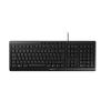 CHERRY STREAM KEYBOARD - Tastatur - USB - Deutsch - Tastenschalter: CHERRY SX - Schwarz