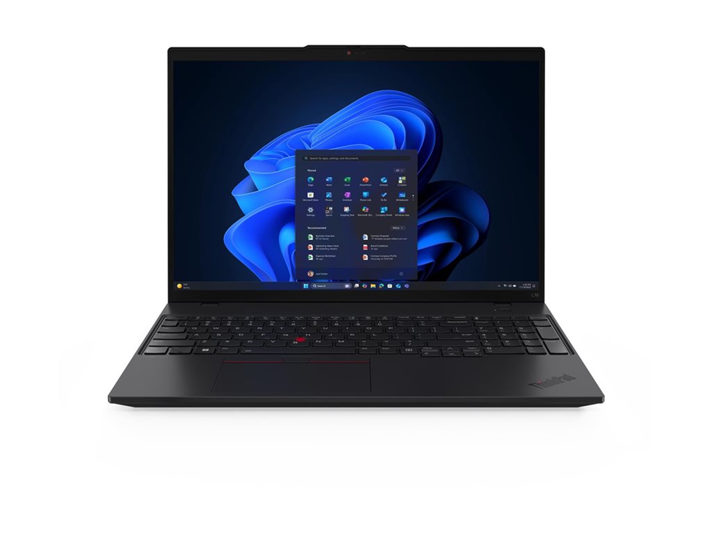 Lenovo ThinkPad L16 Gen 2 21RH - 180°-Scharnierdesign - AMD Ryzen AI 7 PRO 350 / 2 GHz - Win 11 Pro - Radeon 860M - 32 GB RAM - 1 TB SSD TCG Opal Encryption 2, NVMe - 40.6 cm (16") IPS 1920 x 1200 - Wi-Fi 7, Bluetooth - Schwarz - kbd: Deutsch - mit 1