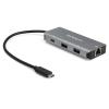 3-Port USB C Hub 10Gbps w / GbE - 2A / 1C