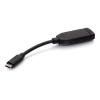 C2G USB C to HDMI Adapter - USB C to HDMI Dongle - 4K 60Hz - M / M - Videoadapter - 24 pin USB-C männlich zu HDMI weiblich - 16.4 cm - Schwarz - Support von 4K 60 Hz