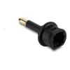 Delock - Digitaler Audioadapter (optisch) - TOSLINK weiblich zu Mini-TOSLINK männlich - Schwarz