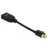 Mini DisplayPort 1.4 zu DisplayPort Adapter mit Einrastfunktion 8K 60 Hz Delock