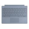 Microsoft Surface Pro Signature Type Cover - Tastatur - mit Trackpad - hinterleuchtet - Französisch - Eisblau - kommerziell - für Surface Pro (Mitte 2017)