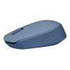 Logitech M171 - Maus - rechts- und linkshändig - optisch - 3 Tasten - kabellos - 2.4 GHz - kabelloser Empfänger (USB) - Blue / Gray