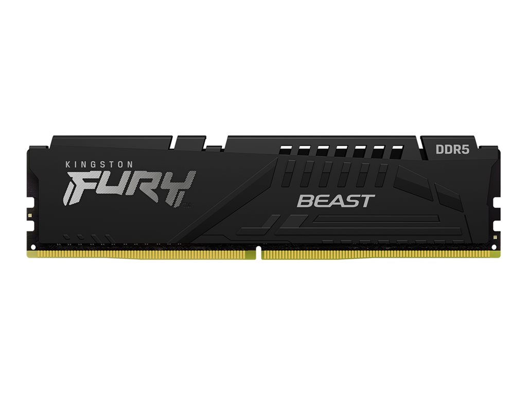 Kingston FURY Beast - DDR5 - Kit - 64 GB: 2 x 32 GB - DIMM 288-PIN - 5600 MT / s / PC5-44800 - CL40 - 1.25 V - ungepuffert - on-die ECC