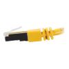 Kabel / 1 m Shield CAT5E Moulded Patch YLW