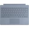 Microsoft Surface Pro Signature Type Cover - Tastatur - mit Trackpad - hinterleuchtet - Englisch - Eisblau - kommerziell - für Surface Pro 7