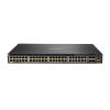HPE Aruba 6300M - Switch - L3 - managed - 48 x 10 / 100 / 1000 (PoE+) + 4 x 1 Gigabit / 10 Gigabit / 25 Gigabit / 50 Gigabit SFP56 (Uplink / Stacking) - Front und Seite zu Hinterseite - an Rack montierbar - PoE+ (1440 W)