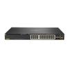 HPE Aruba 6300M - Switch - L3 - managed - 24 x 1 / 2.5 / 5/10GBase-T + 4 x 1 Gigabit / 10 Gigabit / 25 Gigabit / 50 Gigabit SFP56 (Uplink / Stacking) - Front und Seite zu Hinterseite - an Rack montierbar - PoE+ (1440 W)