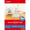 Canon MP-101D - Doppelmatt - 10,8 mil - 177.8 x 254 mm - 240 g / m² - 20 Blatt Fotopapier