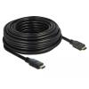Delock Aktives HDMI Kabel 4K 60 Hz 15 m