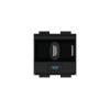Crestron Gravity Cable Retractor FT2A-CBLR-GR-4K-HD - Kabeleinzugssystem - HDMI - Schwarz - für P / N: FT2-202-ELEC-PTL-B, FT2-500-ELEC-PTL-B