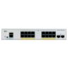 Cisco Catalyst 1000-16P-E-2G-L - Switch - managed - 8 x 10 / 100 / 1000 (PoE+) + 8 x 10 / 100 / 1000 + 2 x Gigabit SFP (Uplink) - an Rack montierbar - PoE+ (120 W) - wiederaufbereitet
