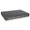 GS348PP 48-Port Gigabit Ethernet unmanaged PoE+ Switch 380W PoE Budget, lüfterlos, Metallgehäuse mit Wand- und Rackbefestigungskit