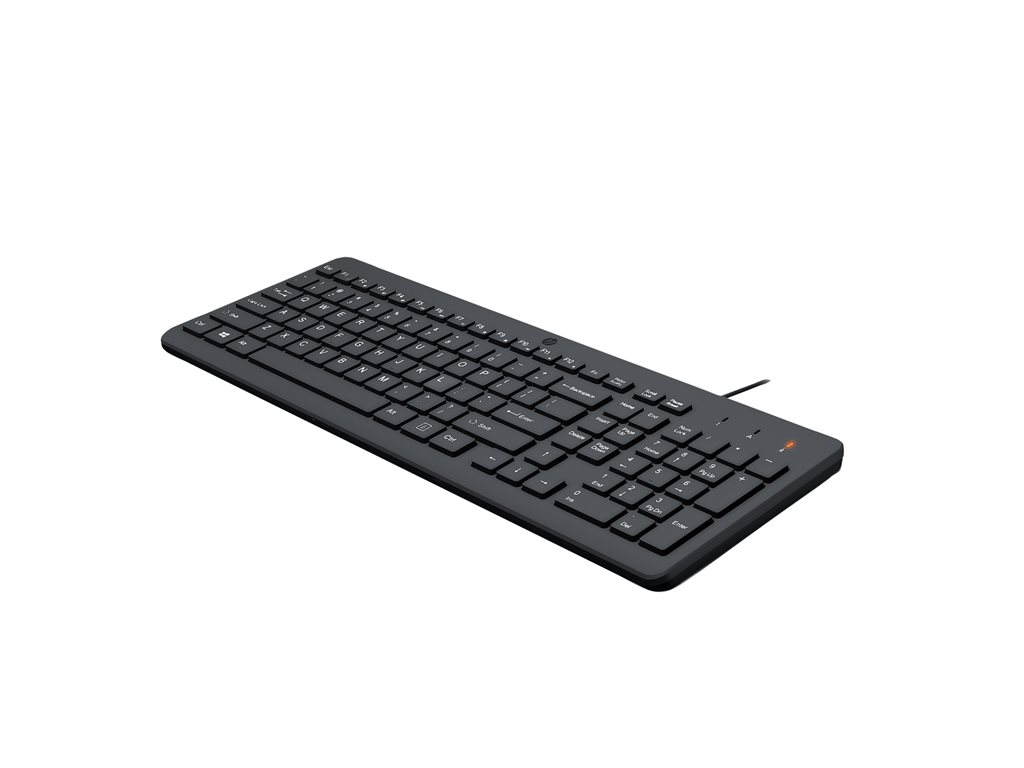 HP 150 - Tastatur - Deutsch - Schwarz - für Victus by HP Laptop 15, 16, Laptop 14, 15, 15s, Pavilion Plus Laptop 14