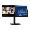 Lenovo ThinkVision P34w-20 - LED-Monitor - gebogen - 86.7 cm (34.14") - 3440 x 1440 UWQHD - IPS - 300 cd / m² - 1000:1 - 4 ms - 2xHDMI, 2xDisplayPort, USB-C - Lautsprecher - Raven Black