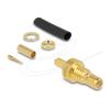 Zum Crimpen / mit passendem Schrumpfschlauch, RP-SMA Stecker, RG-174, RG-316, PC-Zubehör