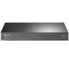 TP-Link TL-SG1210P - Switch - unmanaged - 8 x 10 / 100 / 1000 (PoE+) + 1 x 10 / 100 / 1000 (Uplink) + 1 x Gigabit SFP (Uplink) - Desktop - PoE+ (63 W)