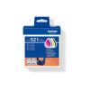 Brother LC521 Value Pack - 4er-Pack - Schwarz, Gelb, Cyan, Magenta - original - Hängebox - Tintenpatrone - für Brother DCP-J1260W, DCP-J1310DW, DCP-J1313DW